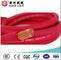 Norme du CEI isolée par caoutchouc flexible noir de câble de soudure de rouge orange