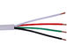 L'halogène de résistance de feu du ZR KVVR d'A.W.G. de câble de commande de PVC de basse tension libèrent le fil