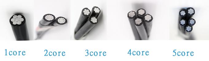 2 de haute qualité creusent le cable électrique isolé par frais généraux du câble XLPE d'ABC